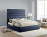 Adam - Chenille Fabric Bed With 70.5" Headboard - Simple Home Plus