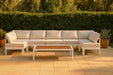 Nizuc - Outdoor Patio 7 Piece Modular Sectional With White Frame - Simple Home Plus