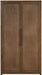 Vana - Solid Wood, Oak Veneer And Stainless Steel Storage Cabinet - Simple Home Plus