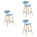Fox - Swivel Counter Height Stool - Light Brown - Simple Home Plus