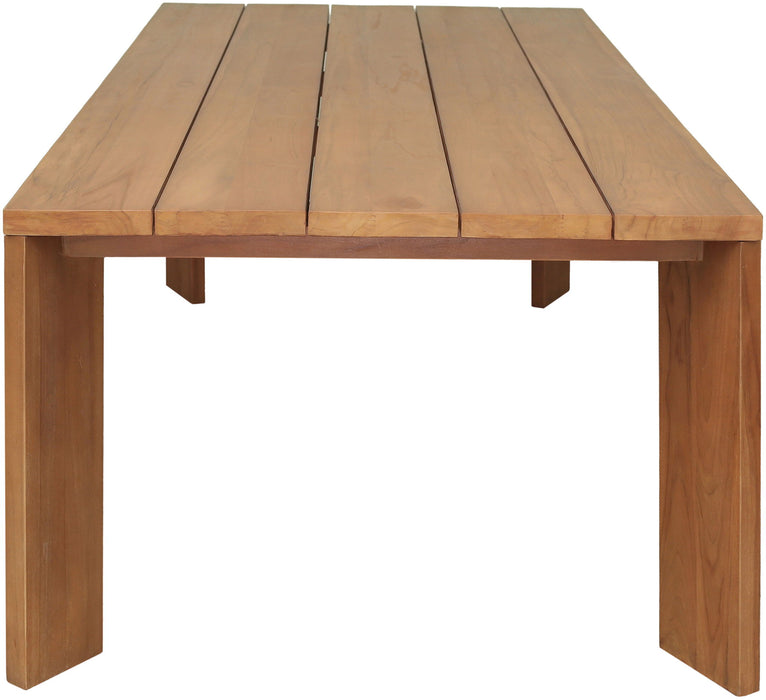 Mirella - Teak Wood Outdoor Patio Dining Table - Simple Home Plus