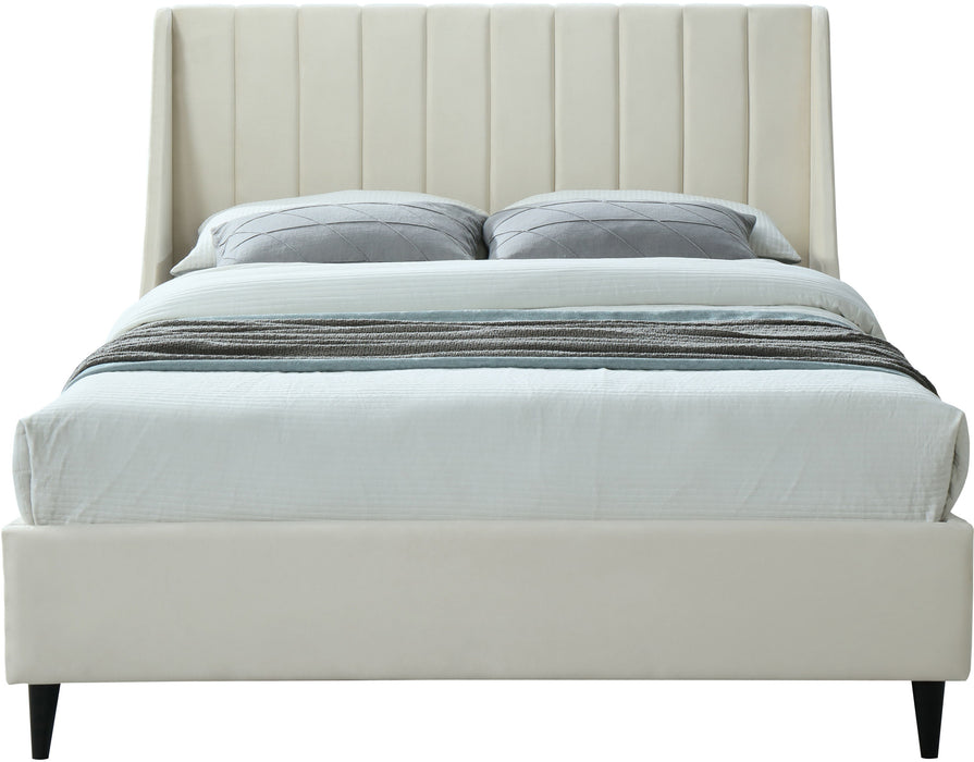Eva - Velvet Bed - Simple Home Plus