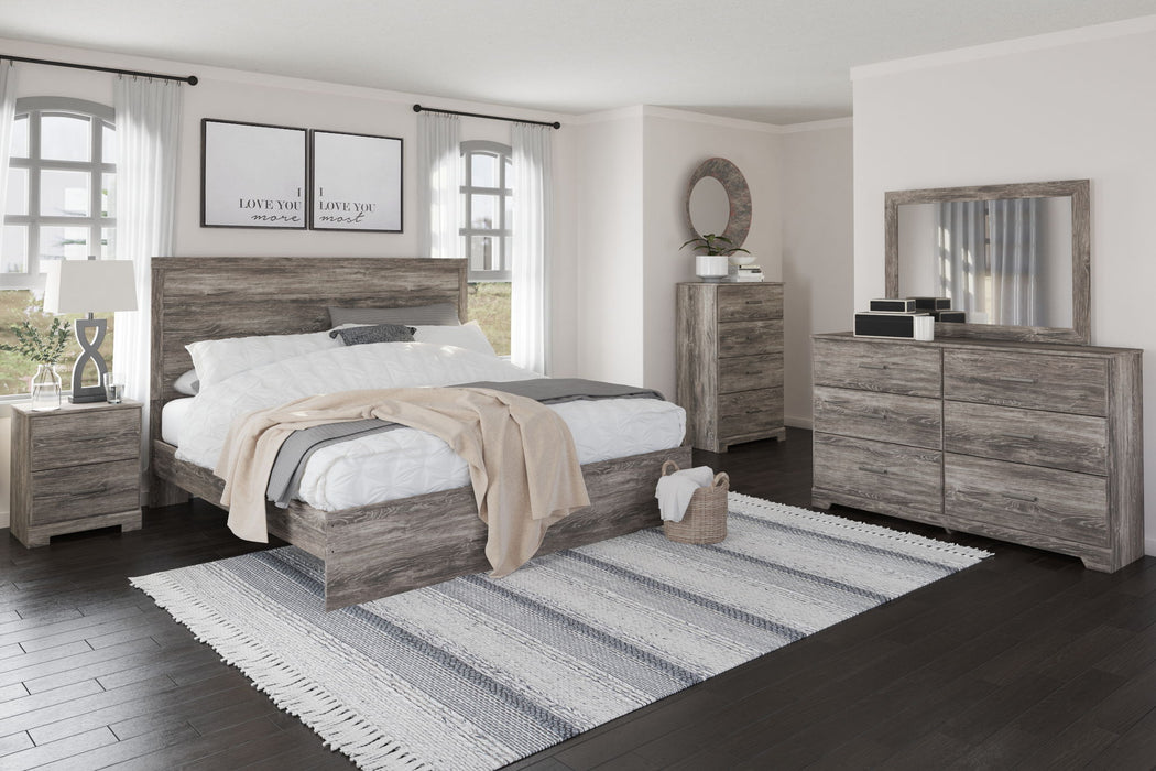 Ralinksi - King Panel Rails - Gray - Simple Home Plus