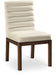 Evelyn - Dining Chair With Brown Legs - Simple Home Plus
