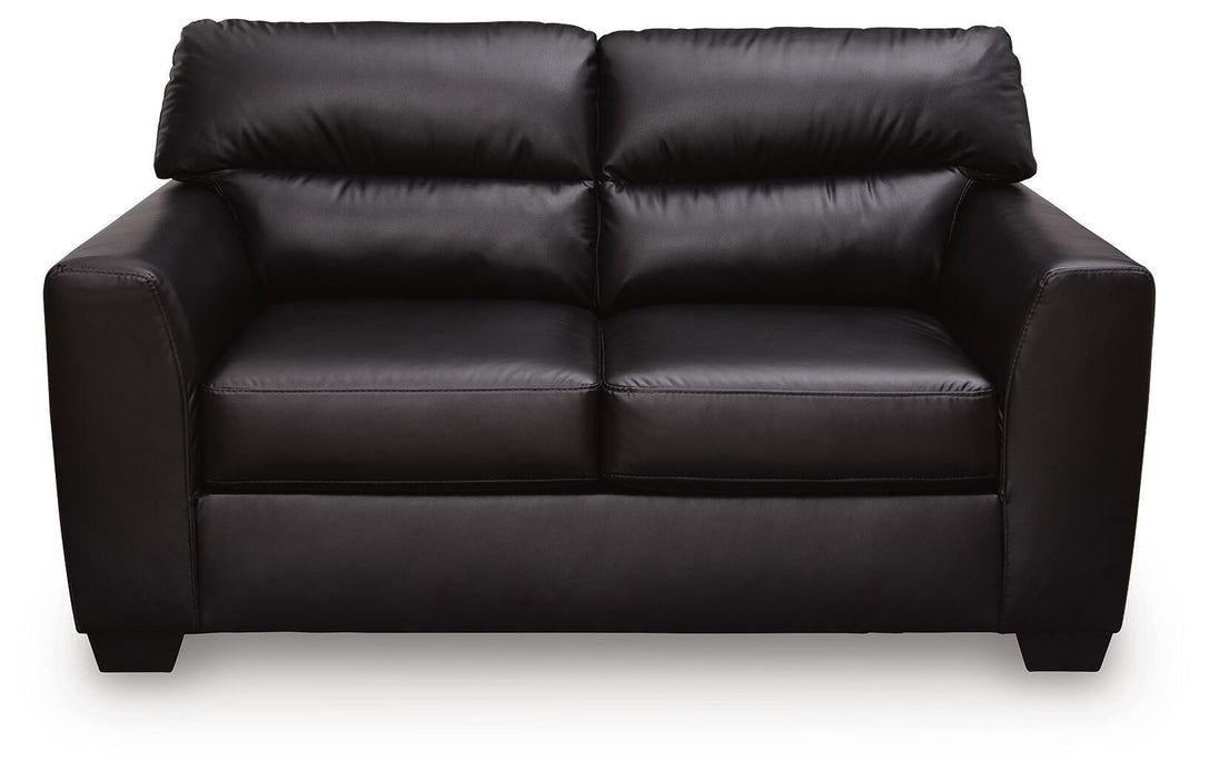 Glennbre - Loveseat - Midnight - Simple Home Plus