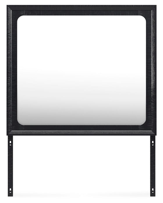 Londer - Black - Bedroom Mirror - Simple Home Plus
