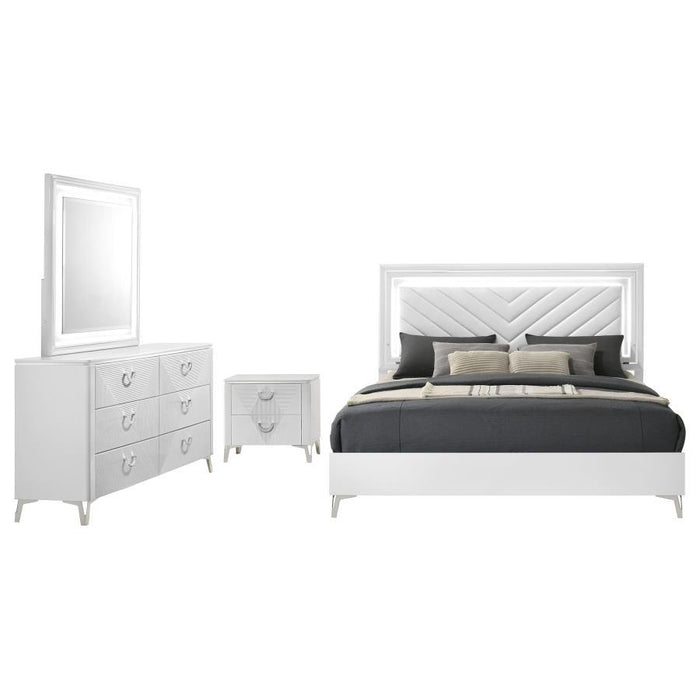 Cassia - LED Bedroom Set - Simple Home Plus