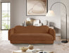 Bloom - Teddy Fabric Sofa - Saddle - Simple Home Plus
