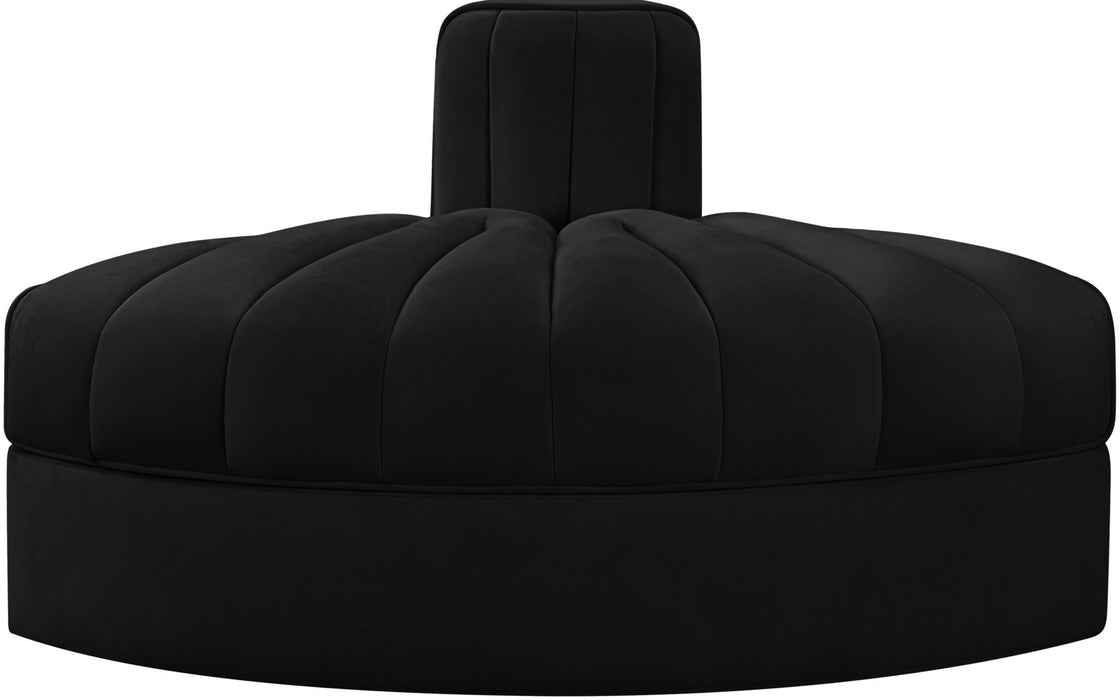 Rummi - Velvet Performance Fabric Upholstered Modular Chair - Simple Home Plus