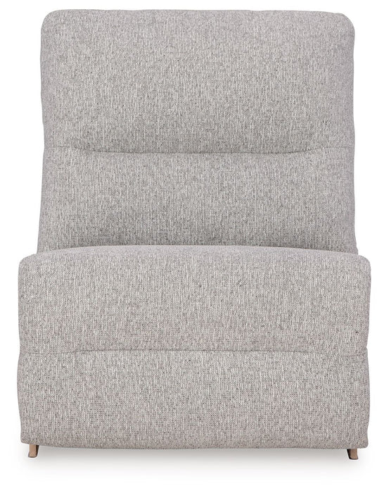 Acklen Place - Armless Chair - Pewter - Simple Home Plus