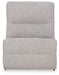 Acklen Place - Armless Chair - Pewter - Simple Home Plus