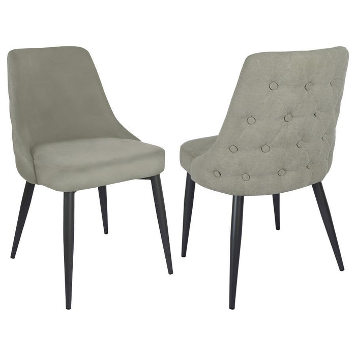 Cosmo - Upholstered Dining Side Chair (Set of 2) - Simple Home Plus