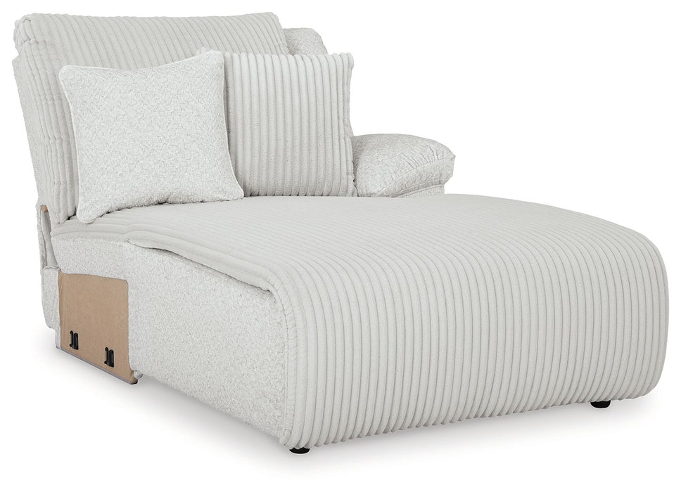Top Tier - Raf Press Back Power Chaise - Alloy - Simple Home Plus