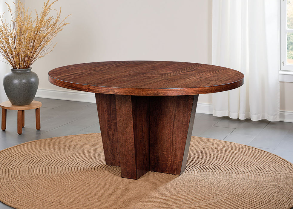 Kristiland - Dining Table - Warm Brown