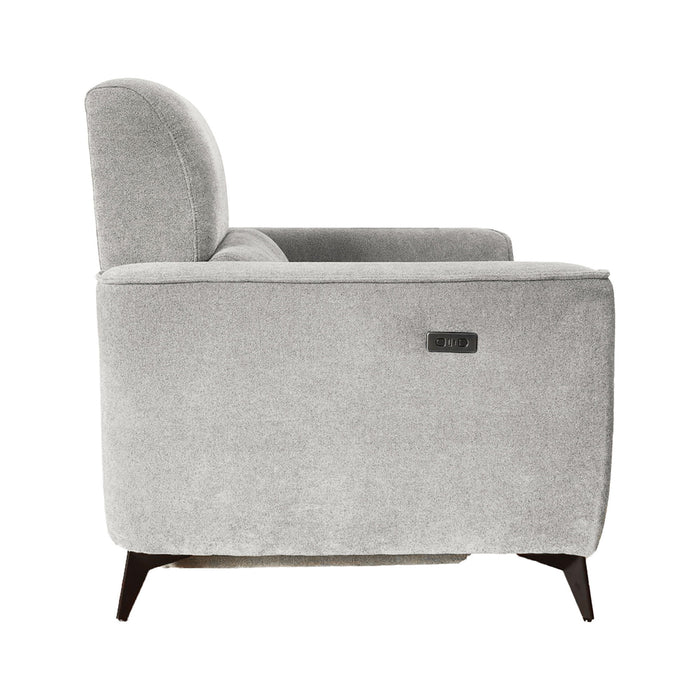 Madison - Power Recliner - Med Gray - Simple Home Plus