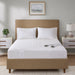Cool Touch - California King Heated Mattress Pad - White - Simple Home Plus