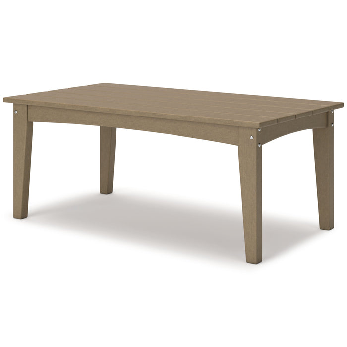Hyland Wave - Rectangular Cocktail Table - Simple Home Plus