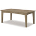 Hyland Wave - Rectangular Cocktail Table - Simple Home Plus