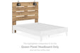 Larstin - Queen Panel Headboard - Brown - Simple Home Plus