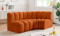 Arc - Velvet 3 Piece Sofa - Simple Home Plus