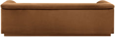 Cascade - Velvet Sofa - Saddle - Simple Home Plus