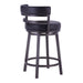 Madrid - Counter Height Swivel Bar Stool - Mineral - Simple Home Plus