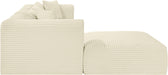 Shaggy - 4 Piece Modular Sectional - Simple Home Plus