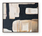 Feyville - Wall Art - Black / Brown / Cream - Simple Home Plus