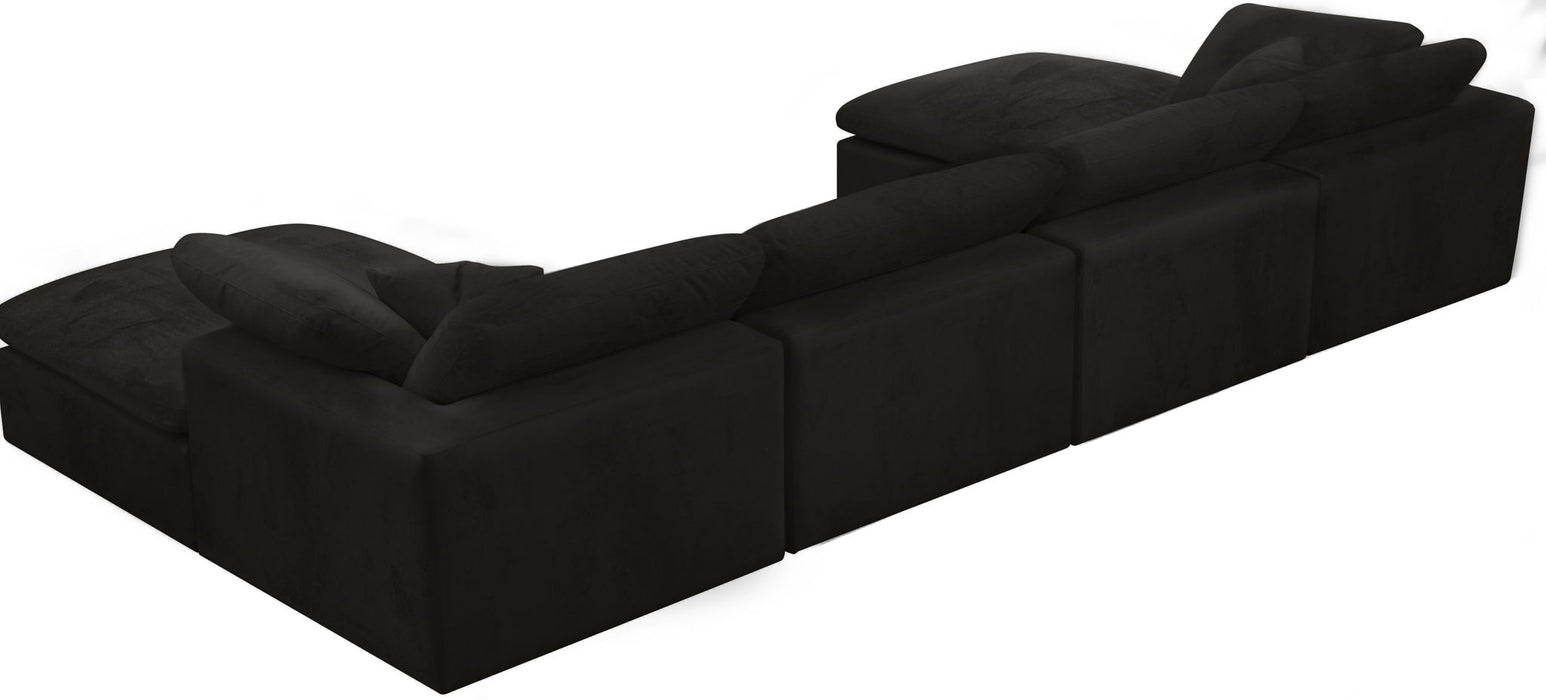 Cozy - 6 Piece Modular Double Chaise Sectional - Simple Home Plus