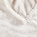 Heated Duke - Faux Fur Heated Throw - Ivory - Simple Home Plus