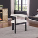 Romeo - Faux Leather Dining Chair With Black Base (Set of 2) - Simple Home Plus