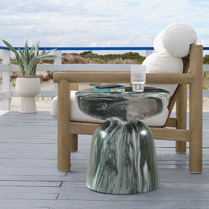 Avellino - Concrete End Table - Simple Home Plus