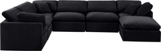 Indulge - Velvet 7 Piece Modular Sectional - Simple Home Plus