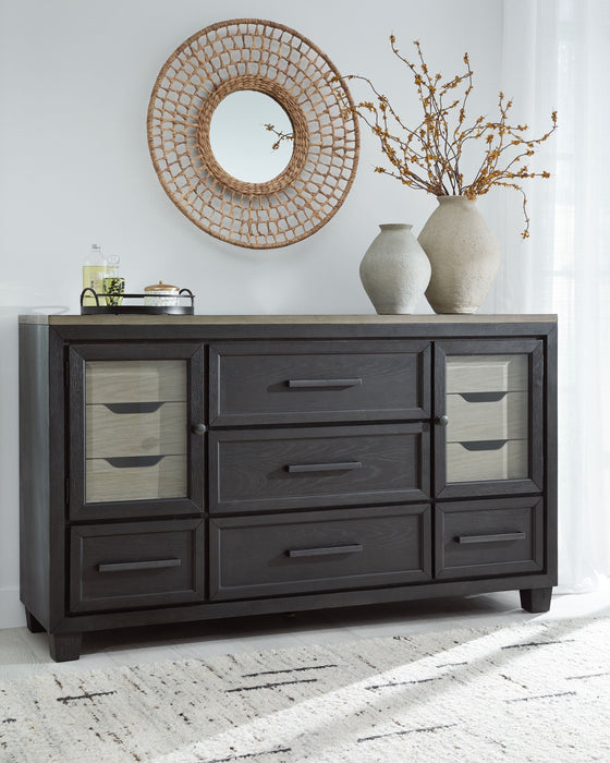 Foyland - Dresser, Mirror - Simple Home Plus