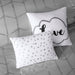 Raina - Brushed Microfiber Printed Comforter Set - Gray / Silver - Simple Home Plus