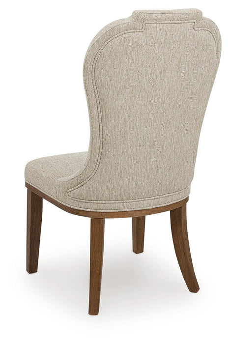 Jorlaina - Dining Upholstered Side Chair (Set of 2) - Brown