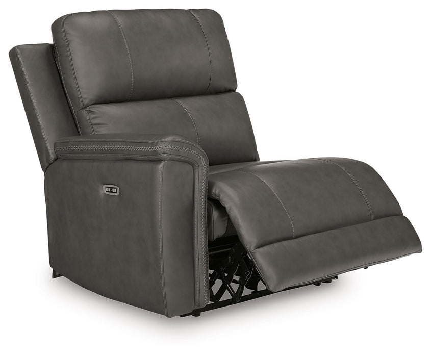 Bleckley - LAF Zero Wall Power Recliner - Anchor - Simple Home Plus