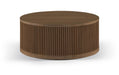 Madera - Oak Veneer And Solid Wood Table - Simple Home Plus