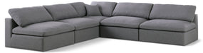 Serene - 5 Piece Modular Sectional - Simple Home Plus