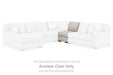LaureLGrove - Armless Chair - Pebble - Simple Home Plus