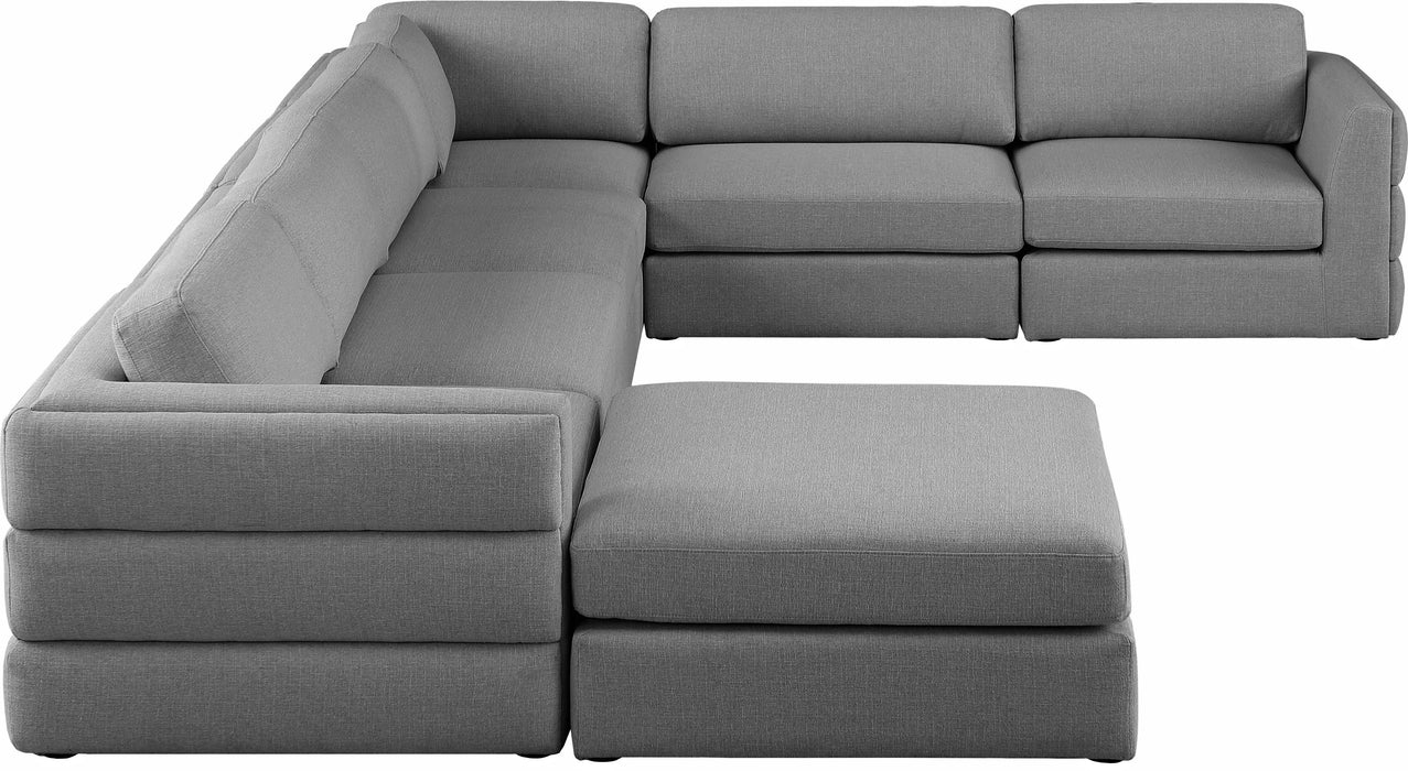 Beckham - 7 Piece Modular Sectional With Chaise - Simple Home Plus