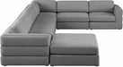 Beckham - 7 Piece Modular Sectional With Chaise - Simple Home Plus