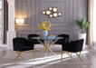 Mercury - Glass Dining Table - Pearl Silver - Simple Home Plus