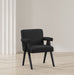 Woodloch - Accent Chair With Black Frame - Simple Home Plus