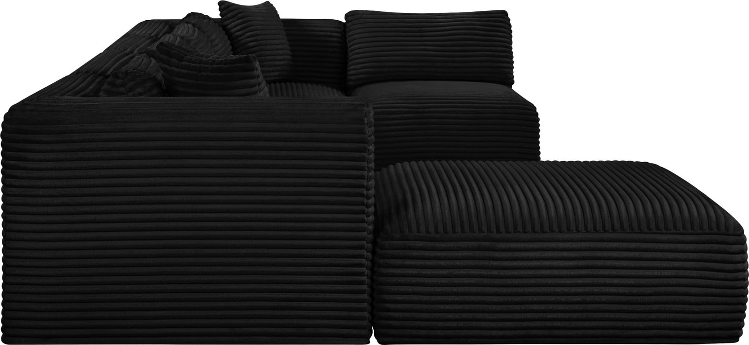 Shaggy - 6 Piece Modular U-Shaped Sectional - Simple Home Plus