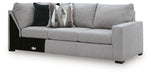 Lakepoint - RAF Sofa With Corner Wedge - Nickel - Simple Home Plus