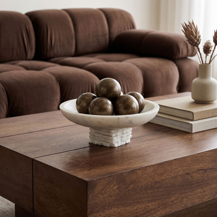 Colannade - Genuine Marble Bowl - Simple Home Plus