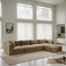 Shaggy - 4 Piece Modular Sectional - Simple Home Plus