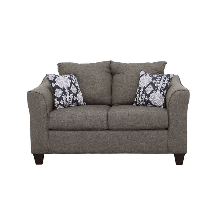 Salizar - Upholstered Flared Arm Loveseat - Simple Home Plus