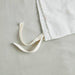 Nea - Printed Duvet Cover Set With Trims - Off White / Gray - Simple Home Plus